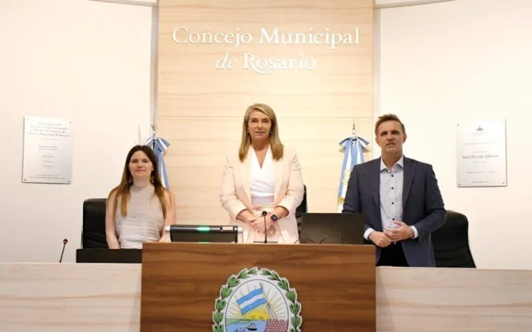 Concejo Municipal: María Eugenia Schmuck, reelegida presidenta