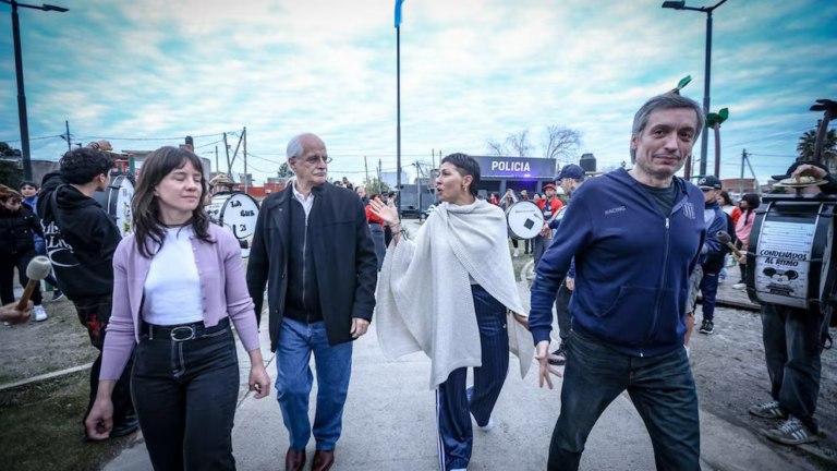 Máximo Kirchner desafía a Kicillof en Quilmes y agita la interna.