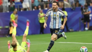 Messi récord mundial: gol a Austria y máximo artillero