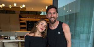 Messi y Nicki Nicole compartieron una tarde juntos en Rosario.