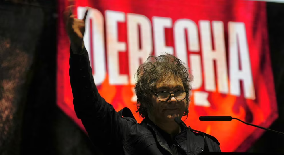 Milei dio un fuerte discurso en la Derecha Fest de Mar del Plata.