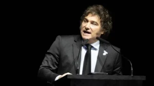 Milei sobre las criptomonedas