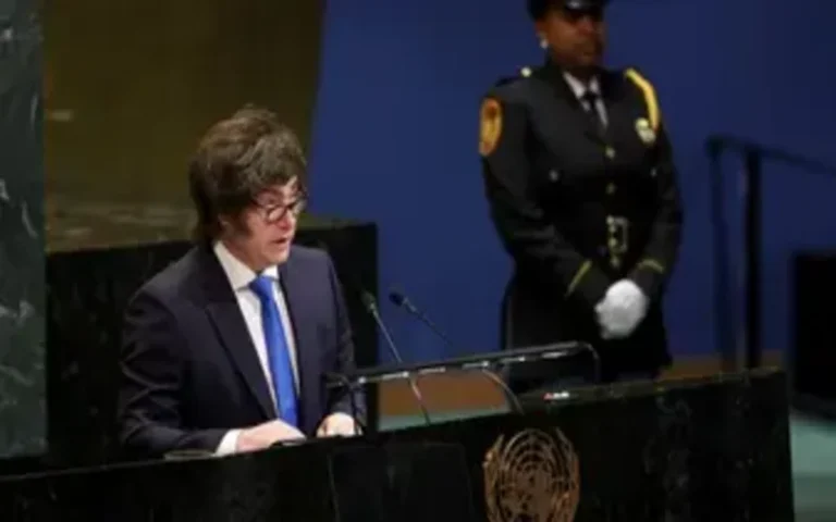 Milei reivindicó ante la ONU su alianza con Trump