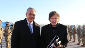 Milei viajó a Neuquén para visitar Vaca Muerta