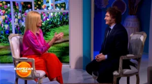 Javier Milei visitó el programa de Yuyito González.