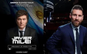 Milei y Messi participarán del America Business Forum
