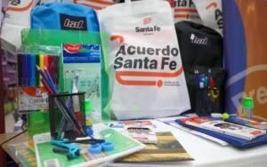 Mochila escolar completa a precio acordado en Santa Fe