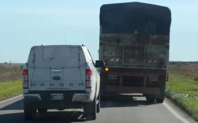 Muchos la ignoran, pero esta seña que realizan los camioneros puede salvar vidas