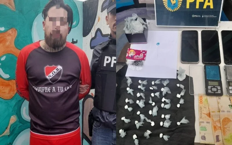 Narcomenudeo y armas cuatro detenidos por el arma del playero