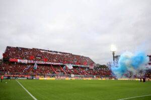 Hinchas de Newell’s en el Coloso Marcelo Bielsa