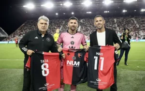 En una noche especial, Newell's e Inter Miami empataron 1 a 1