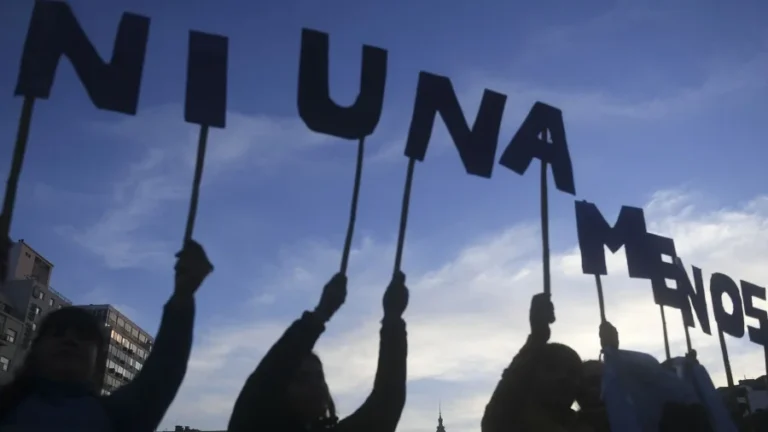Nueva marcha de Ni Una Menos en Rosario