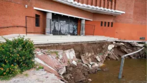 Nuevo derrumbe en el Parque España