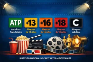 Nuevo sistema de calificación de películas en Argentina