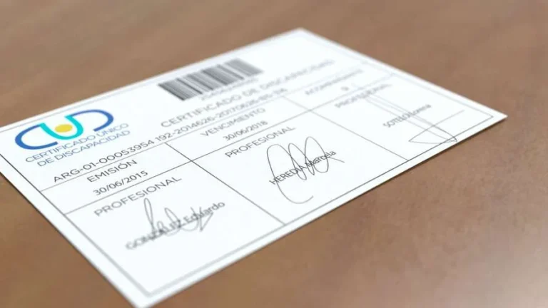 Nuevos requisitos para el Certificado Único de Discapacidad