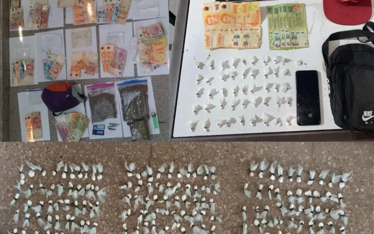 Ola de arrestos por drogas en Rosario