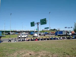 Paro de transporte en Rosario