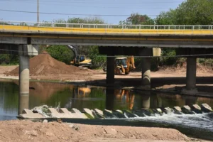 Obra hídrica en el Saladillo Rosario