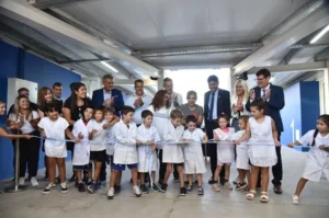 Inauguración escuela Pueblo Esther