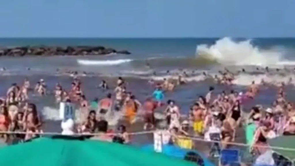 Qué es un meteotsunami, el fenómeno ocurrido en la Costa Atlántica