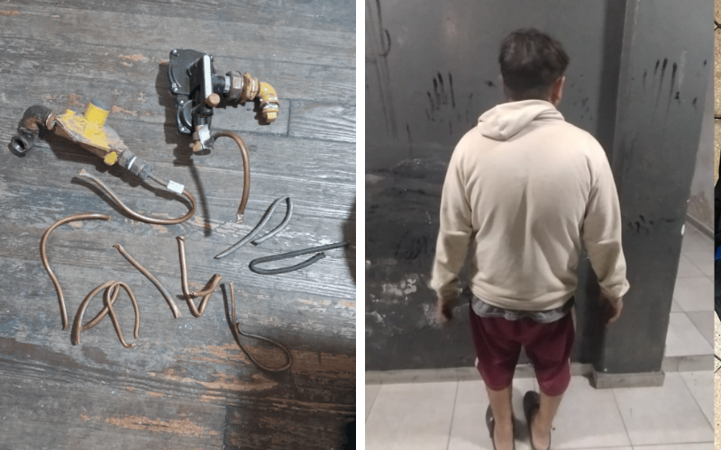 Quedó preso por peligrosos robos de medidores de gas en Rosario