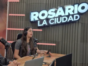La estudiante rosarina Ril Guzmán visitó Rosario la Ciudad Media