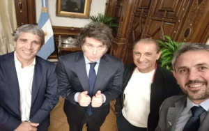 Tras la expropiación de sus campos, Ramón Díaz se reunió con Milei
