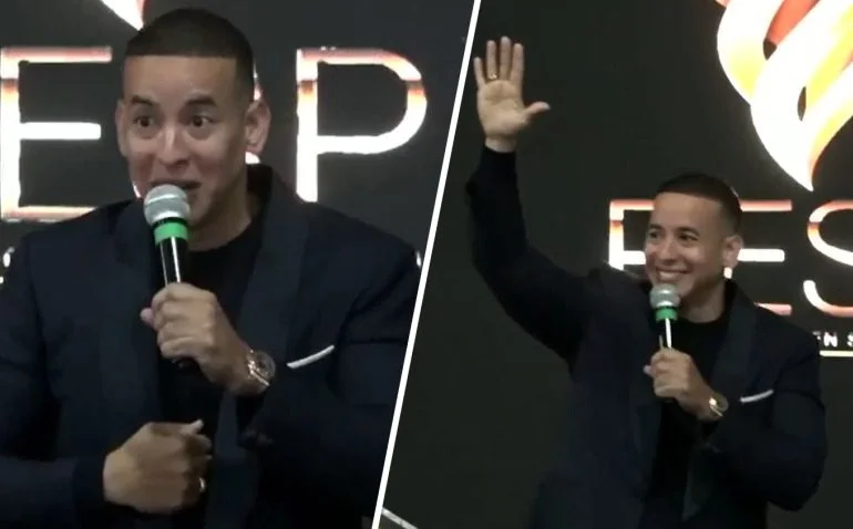 El cantante puertorriqueño Daddy Yankee, que abandonó la música el año pasado, se presentó en una iglesia cristiana y habló de su vida. 
