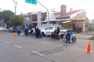 Recuperan una moto robada en un operativo vehicular