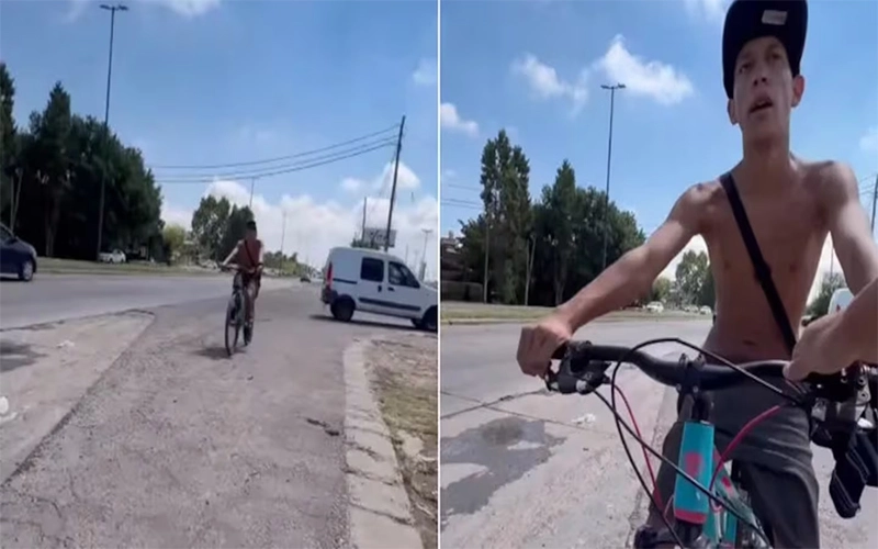 Recuperó su bicicleta tras pactar una falsa compra con el ladrón y se volvió viral.