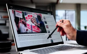 Ciudadanos de Rosario consultan información en sus celulares