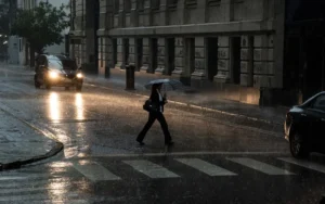 Renuevan el alerta amarillo en Rosario por tormentas fuertes y chaparrones