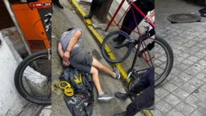 Robo de una bicicleta
