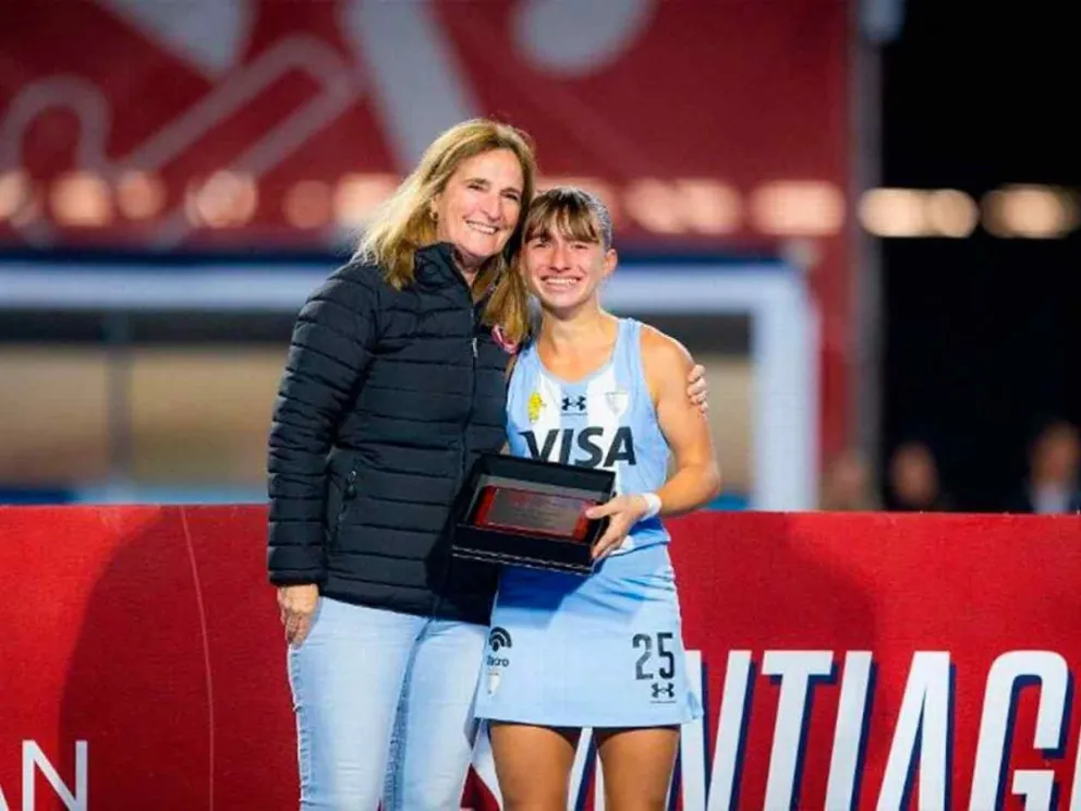 Rocío Bianchi, la rosarina elegida mejor jugadora del Panamericano.