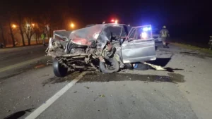 muere un hombre en un choque frontal en Roldán