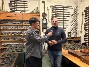 Osvaldo y Martín Gatto, fabricantes de armas históricas