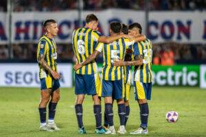 Los jugadores de Rosario Central