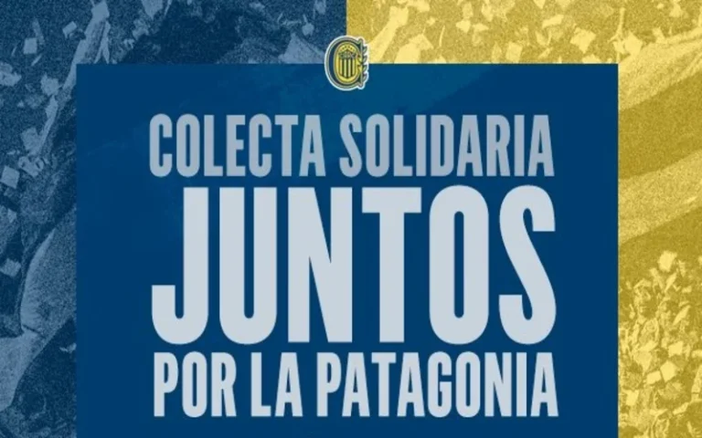 Rosario Central lanzó una colecta solidaria por la Patagonia