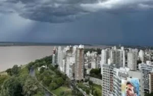 Rosario otra vez bajo alerta por tormentas
