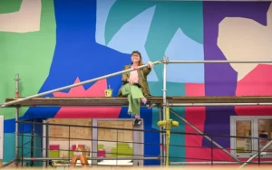 Rosario, cuna de artistas Anne Gabbilot, artista encargada de la renovación del playón del Parque España