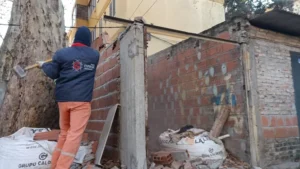 rosario derrumban búnker