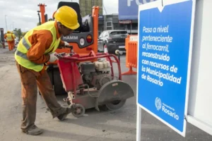 Rosario inicia obras en pasos a nivel para agilizar el tránsito