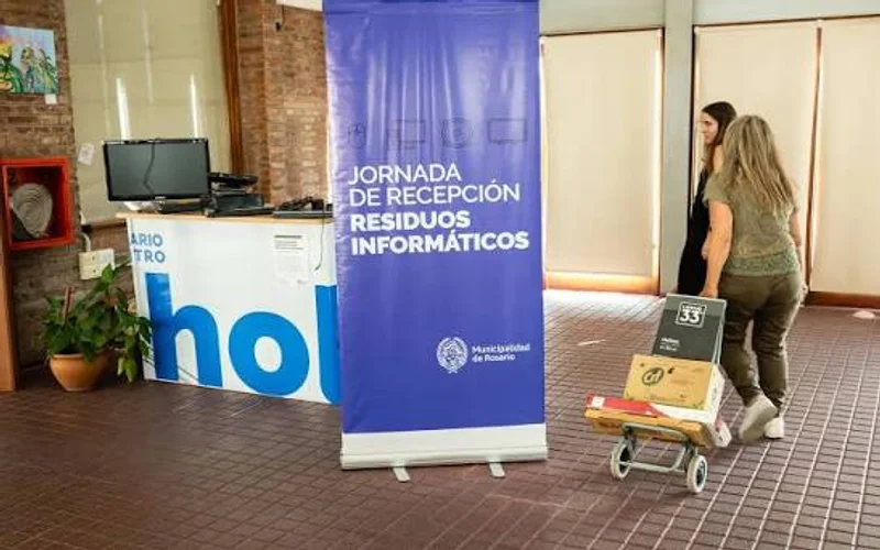 Rosario organiza jornada para recibir residuos informáticos