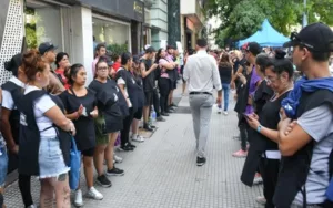 Rosario se congregó en respuesta al pedido de Sandra Pettovello