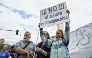 Rosario se sumó a la jornada federal para reclamar la sanción de la ley de Emergencia en Discapacidad