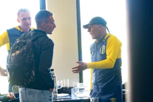 Ruben se suma a las prácticas en Arroyo Seco