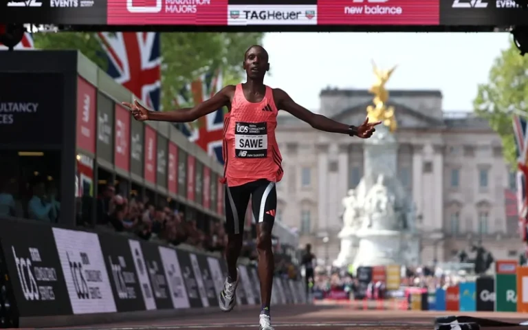 Sabastian Sawe, el atleta que rompió el límite humano en la maratón de Londres