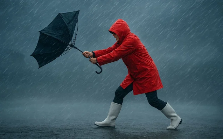 Santa Fe afronta tormentas fuertes antes de un domingo soleado.