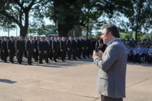 cadetes escuela policía Santa Fe