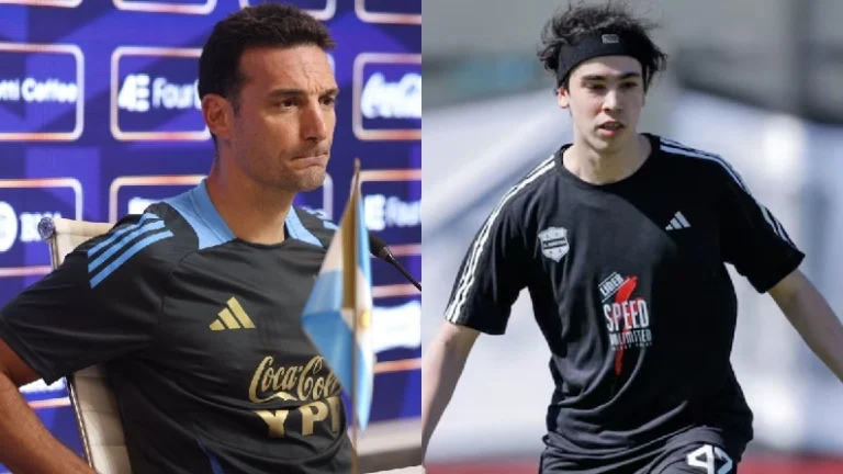 Scaloni lapidario con el debut de Spreen en Deportivo Riestra.